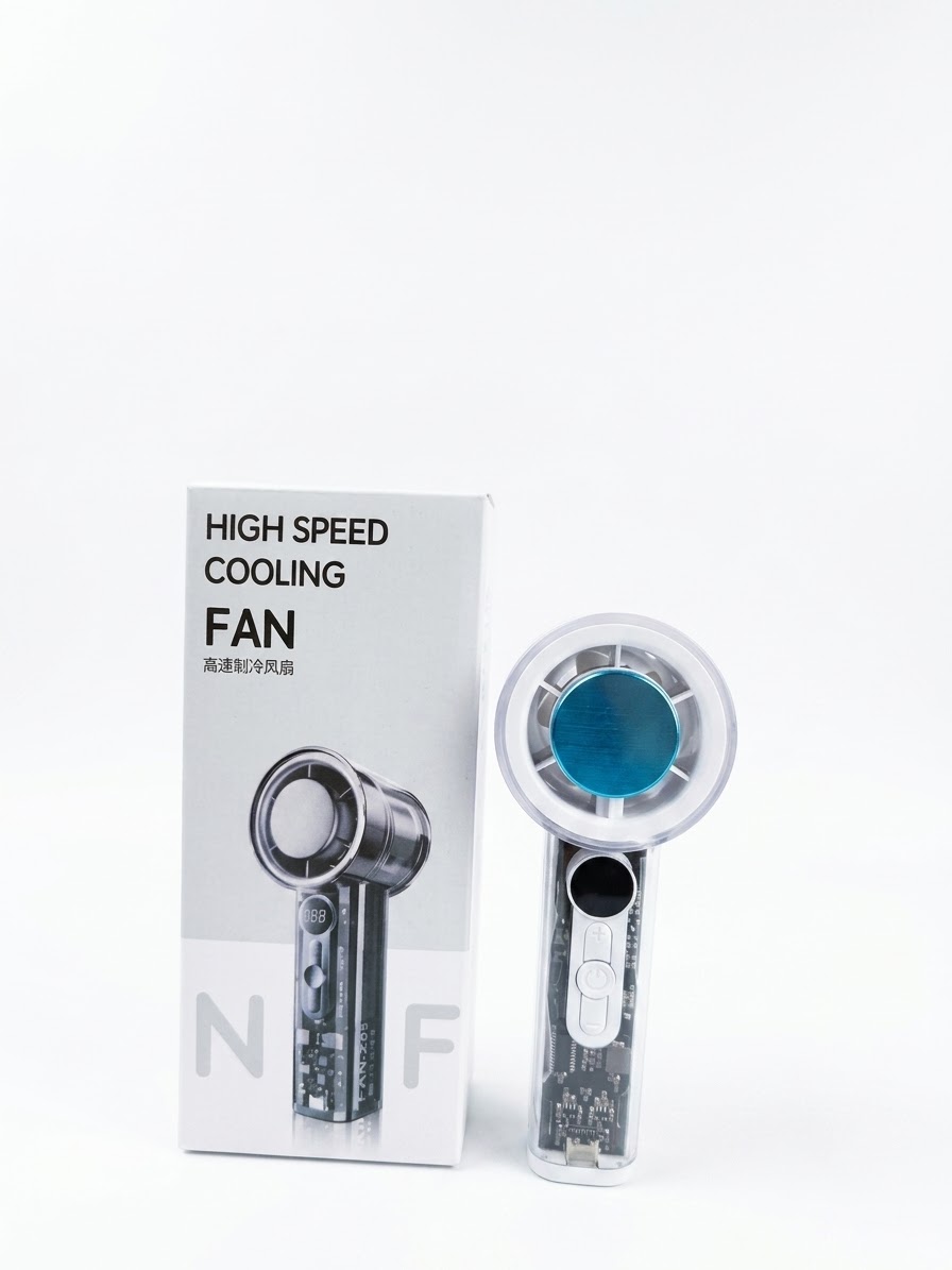 High Speed Ice Cooling Handheld Turbo Fan (Model: FAN-X05)