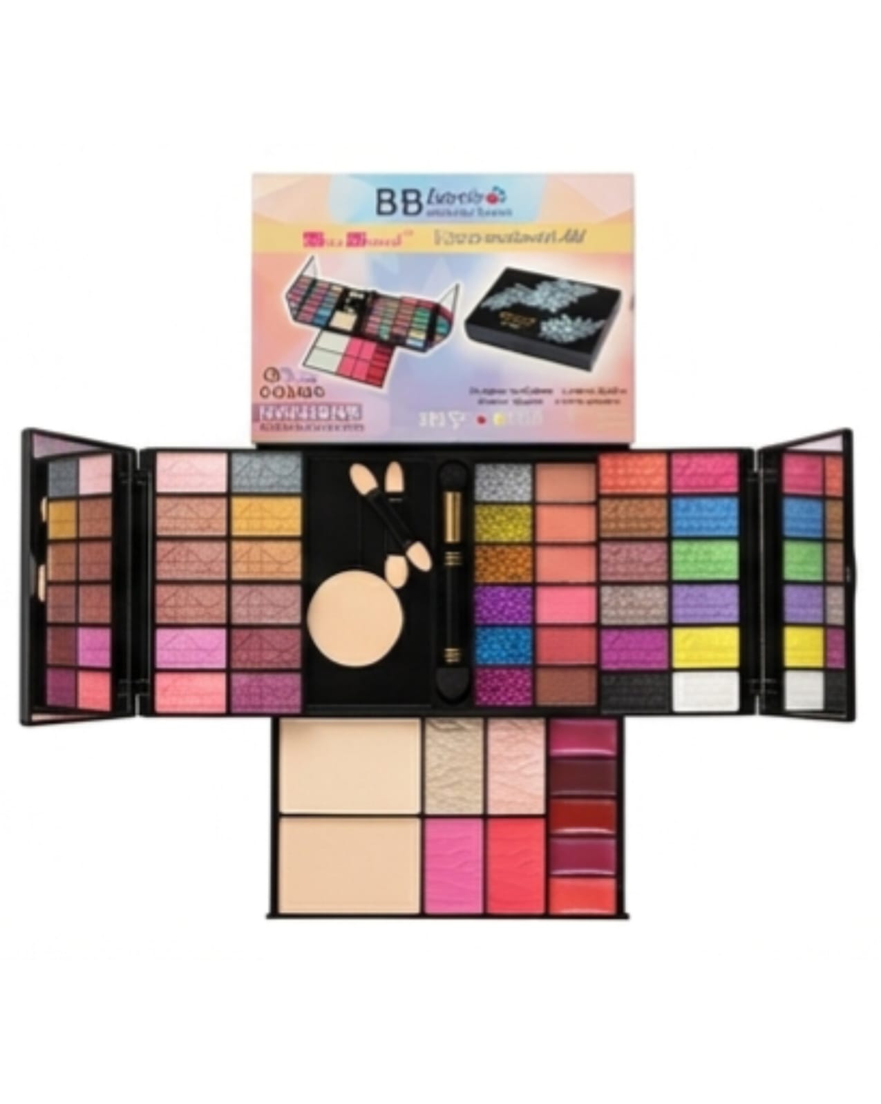 Full professional mini makeup box