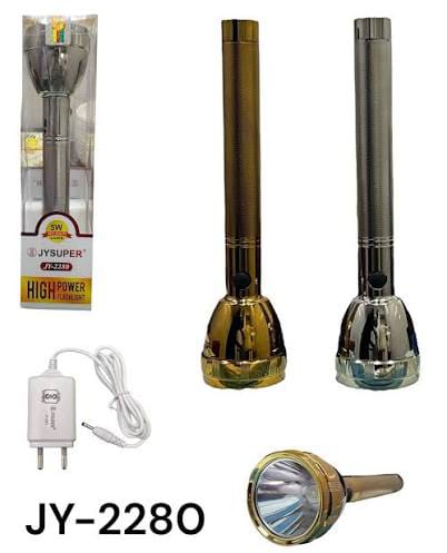 JY- 2280 Rechargeable High Power Flashlight Torch Powerful Torch Light