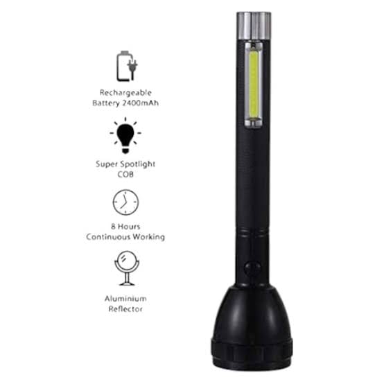 High Quality Rechargeable LED Torch Light Big Size