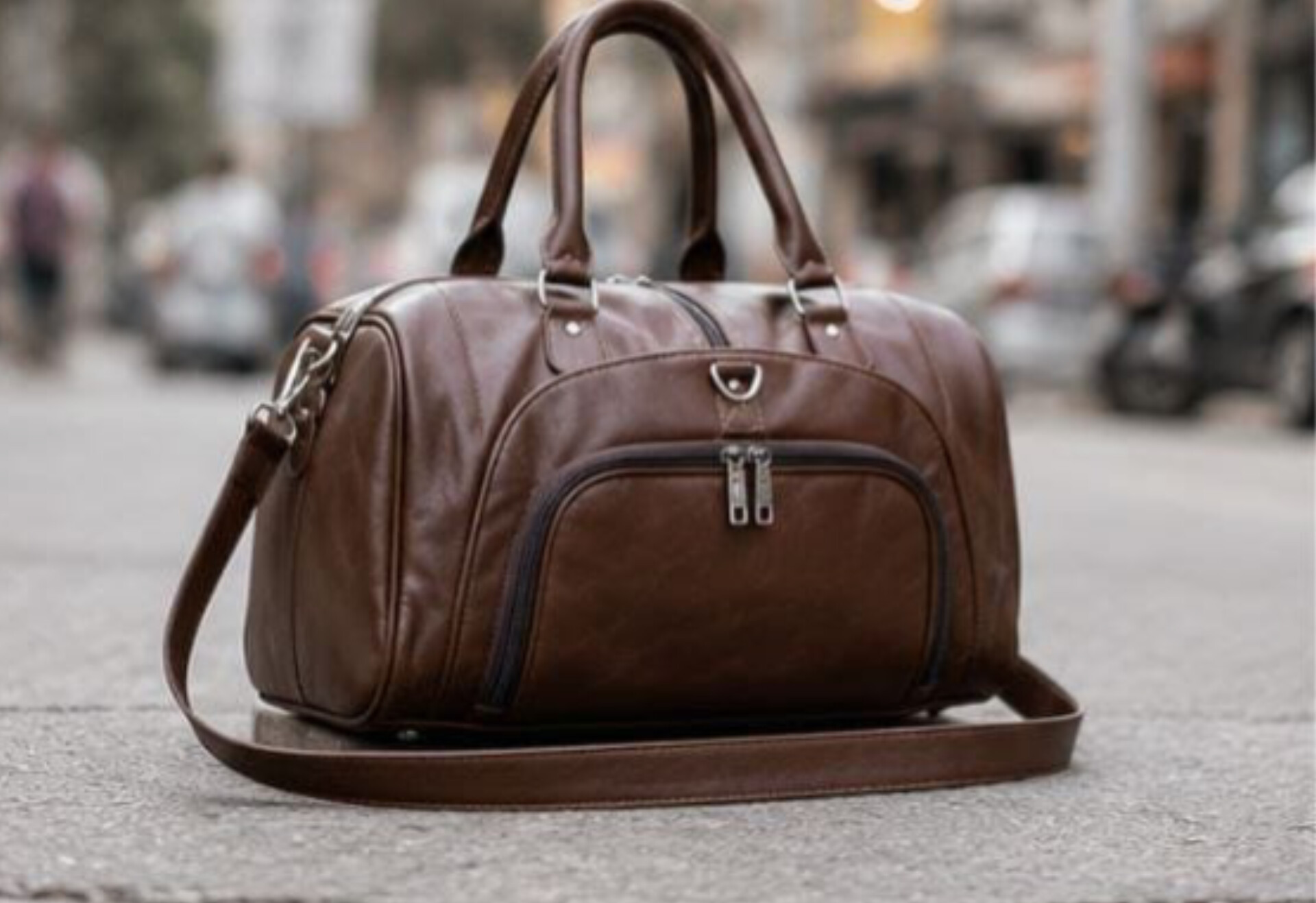 Premium Vintage Travel Duffel Bag