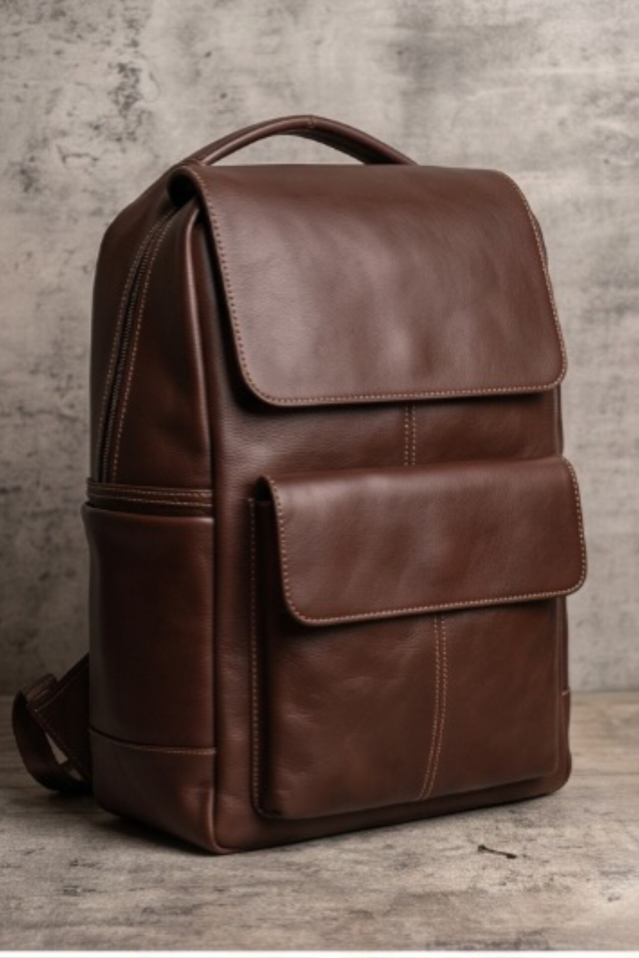 Premium Vintage Leather Backpack