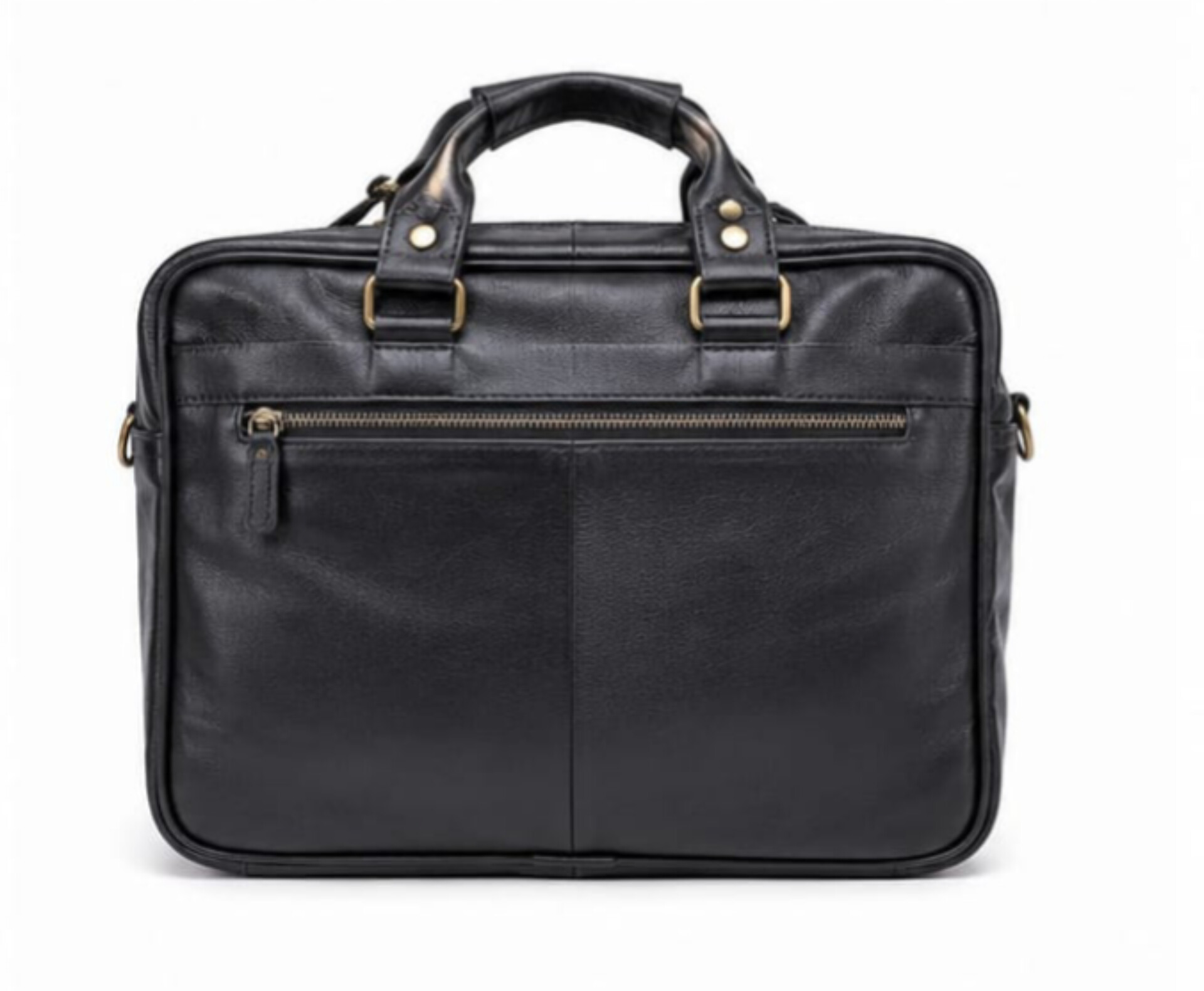 Premium Genuine Leather Messenger Briefcase Bag