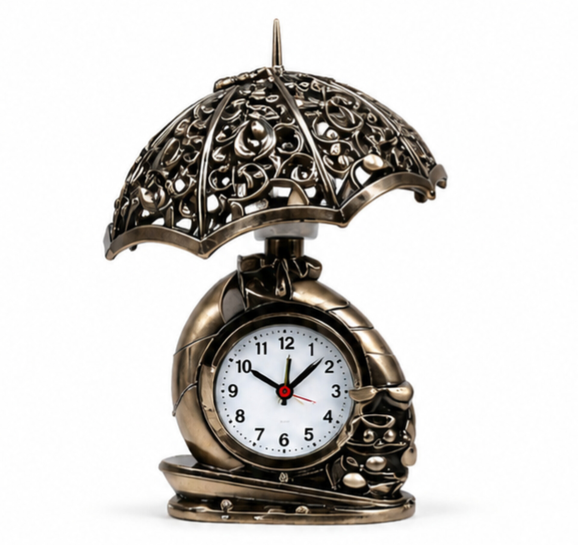 Vintage Umbrella Table Clock