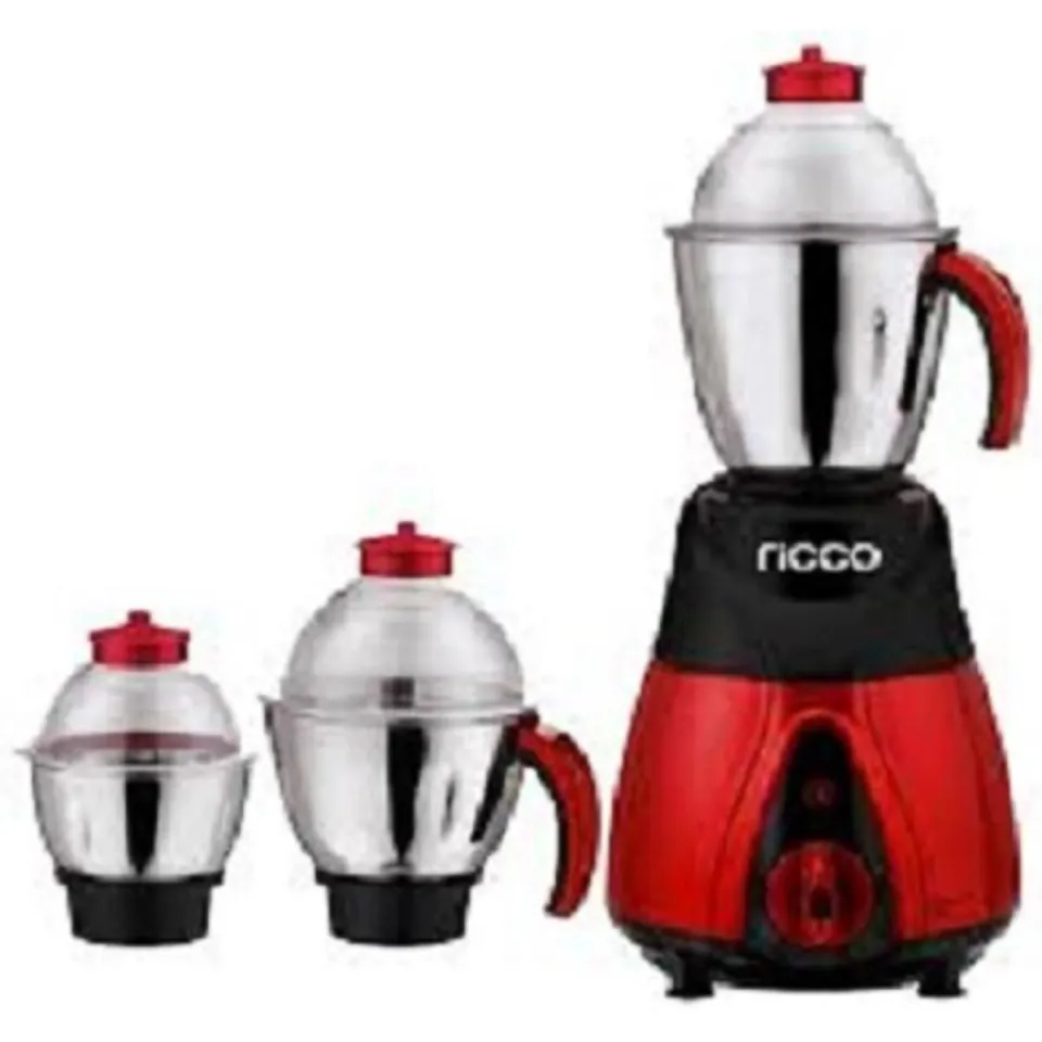 Ricco Heavy Duty Mixer Grinder & Spice Grinder Set