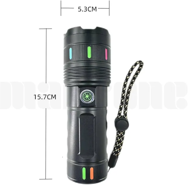 High Power Super Bright Flashlight — ৩