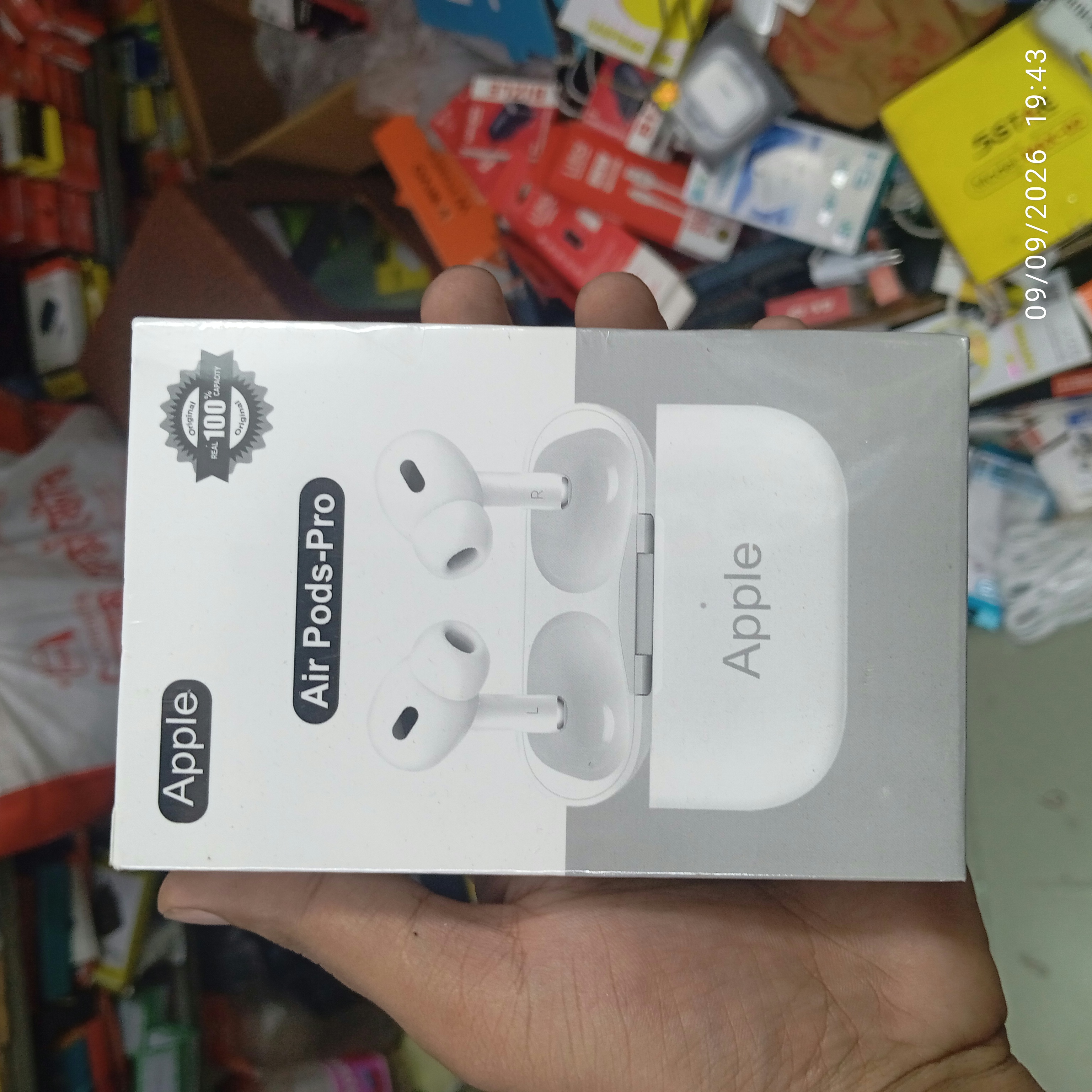 AirPods Pro Style TWS Wireless Earbuds with Charging Case — ৩
