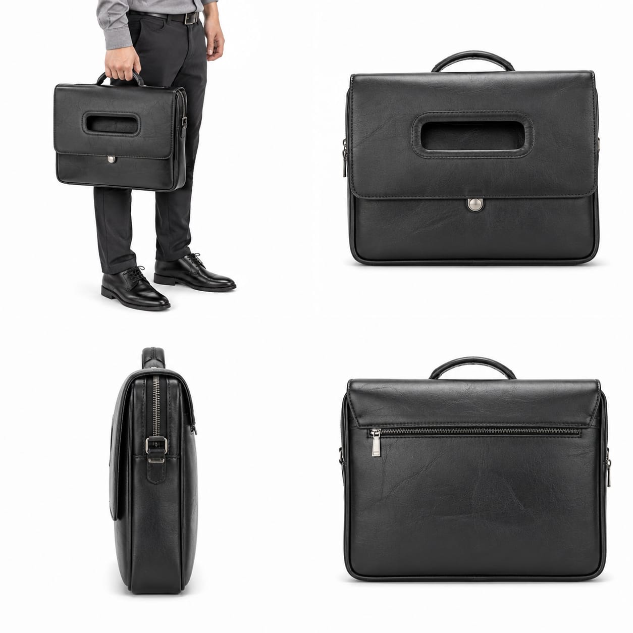Executive Leather Briefcase & Portfolio Bag — ৪