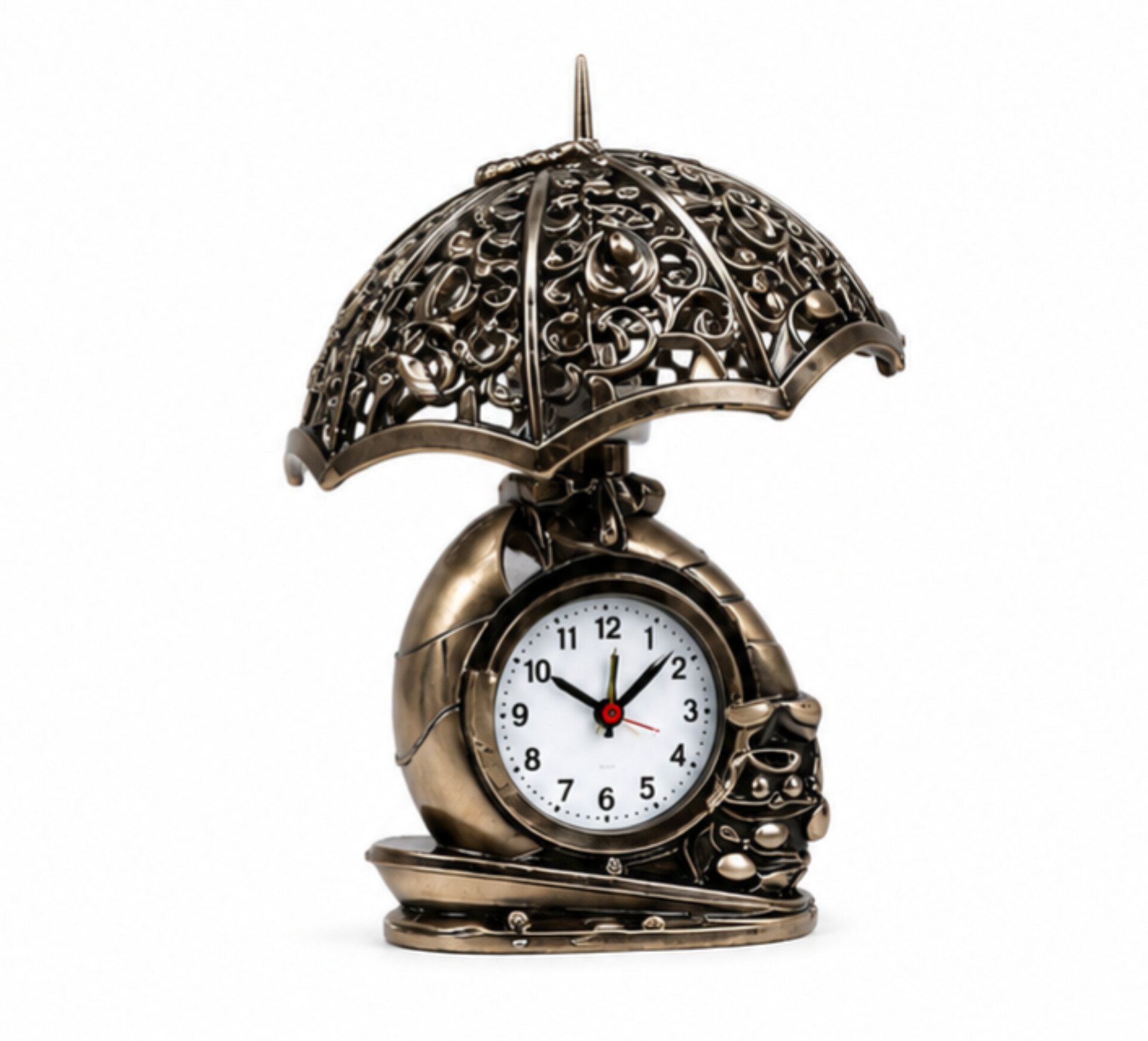 Vintage Umbrella Table Clock — ৩