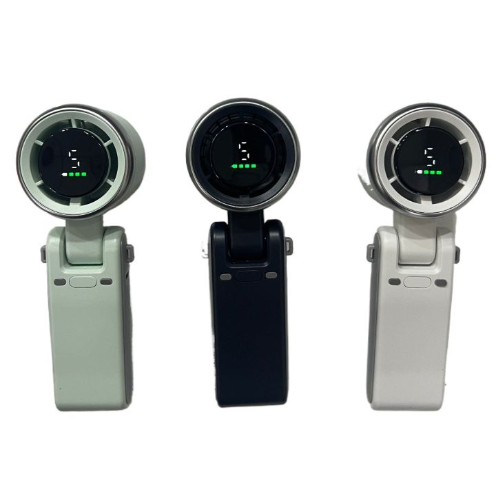 Portable Foldable Turbo Neck & Handheld Fan with LED Digital Display — ২