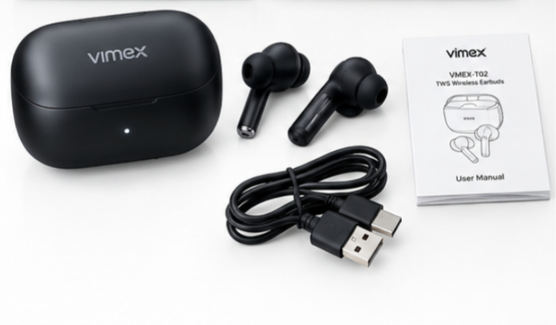 🎧 VMEX-T02 TWS Earbuds — ২